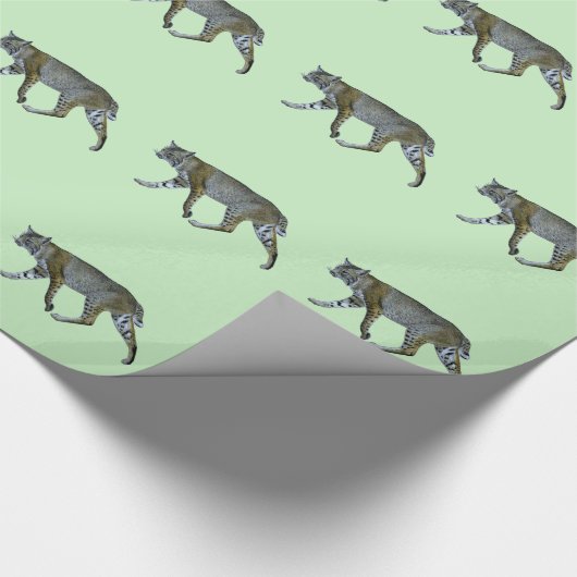 Bobcat Geschenkpapier (Ecke)