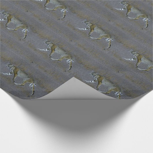 Bobcat Geschenkpapier (Ecke)
