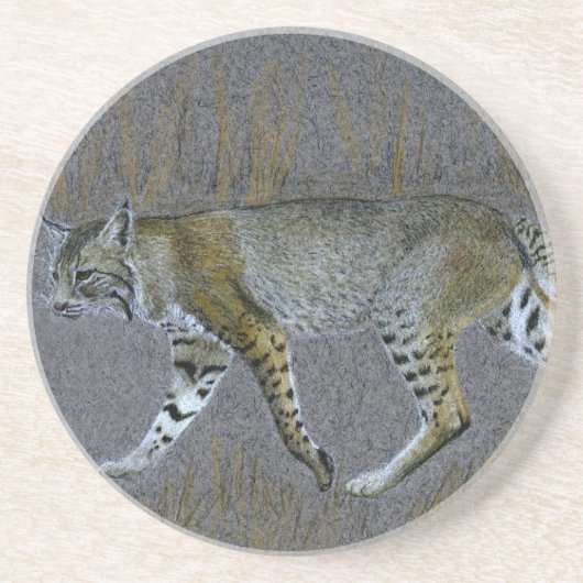 Bobcat Getränkeuntersetzer (Vorne)