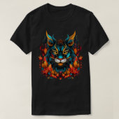 Bobcat Halloween T-Shirt (Design vorne)