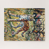 Bobcat in einem Wiese 500 Stück Puzzle (Horizontal)