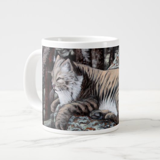 Bobcat Jumbo-Tasse (Vorderseite Links)