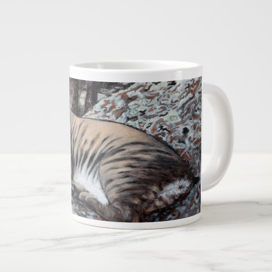 Bobcat Jumbo-Tasse (Vorderseite Rechts)