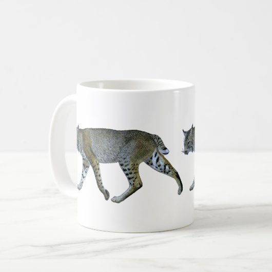 Bobcat Kaffeetasse (Vorderseite Links)