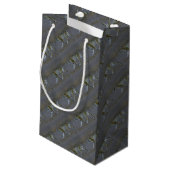 Bobcat Kleine Geschenktüte (Rückseite Schrägansicht)