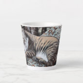 Bobcat Latte Tasse (Vorderseite)