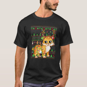 Bobcat Lover Familie passt zu bösen Bobcat Weihnac T-Shirt