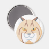 Bobcat Magnet (Vorderseite/Rückseite)