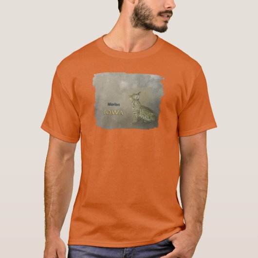 Bobcat Marion Iowa T-Shirt (Vorderseite)