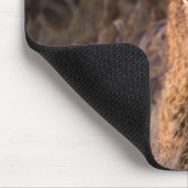 Bobcat mit dem Abend Sun Mouse Pad Mousepad (Ecke)