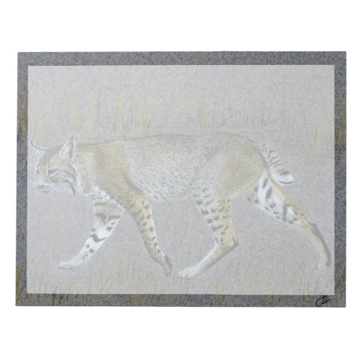Bobcat Notizblock (Vorderseite)