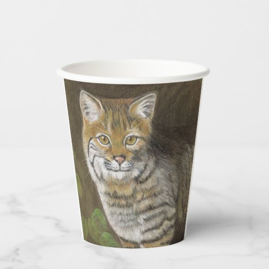 Bobcat Pappbecher (Vorderseite)