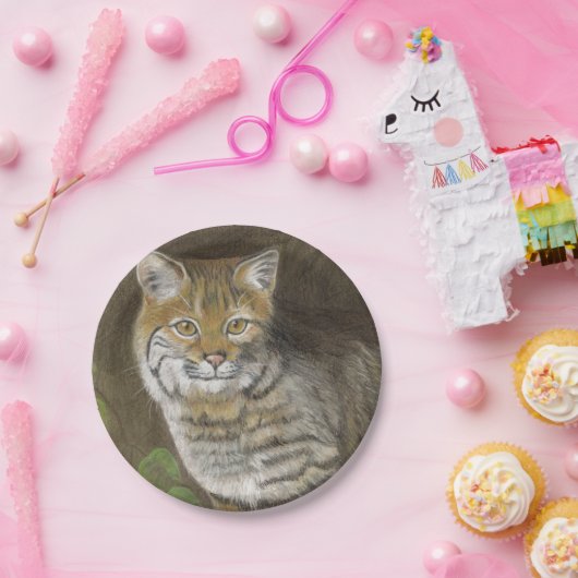 Bobcat Pappteller (Party)