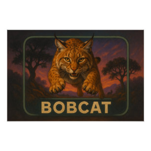 Bobcat-Plakat Poster