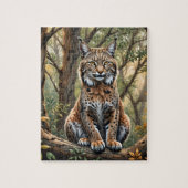 Bobcat Realism Jigsaw Puzzle (Vertikal)