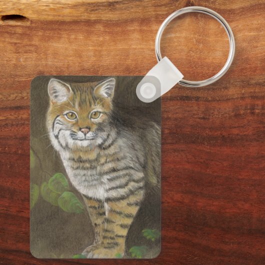 Bobcat Schlüsselanhänger (Rückseite)