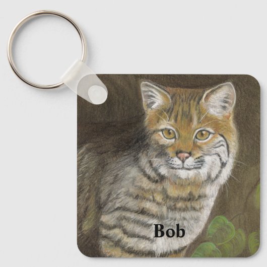 Bobcat Schlüsselanhänger (Vorderseite)