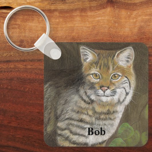 Bobcat Schlüsselanhänger (Vorderseite)