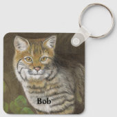 Bobcat Schlüsselanhänger (Rückseite)