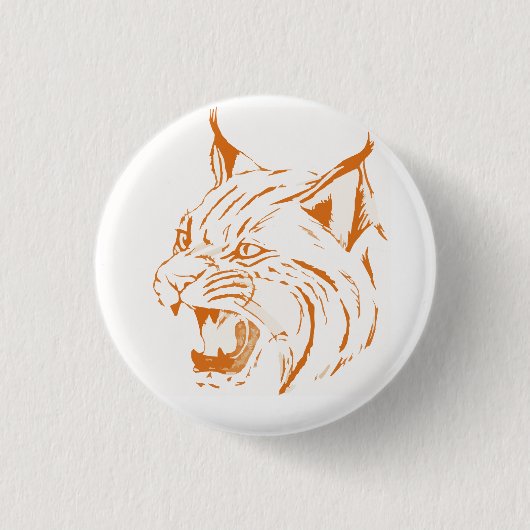 Bobcat zeichnen button (Vorderseite)