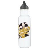 Bobcats Checkerboard Water Bottle: Gold v2 Edelstahlflasche (Rechts)