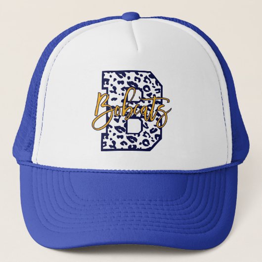 Bobcats hat truckerkappe (Vorderseite)