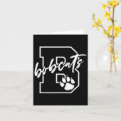 Bobcats Karte (Gelbe Blume)