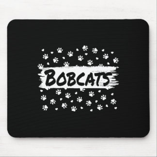 Bobcats Maskottchen Schulgeist Männer Frauen Leopa Mousepad