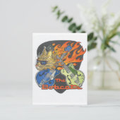 Bobcats Merchandise Postkarte (Stehend Vorderseite)