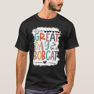 Bobcats School Sports Fan Team Spirit Mascot Gesch T-Shirt