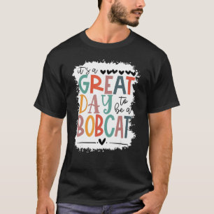 Bobcats School Sports Fan Team Spirit Mascot Gesch T-Shirt