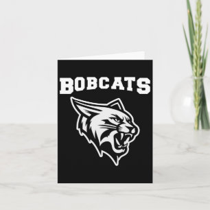 Bobcats Sport mit Mascot Aufkleber1 Karte