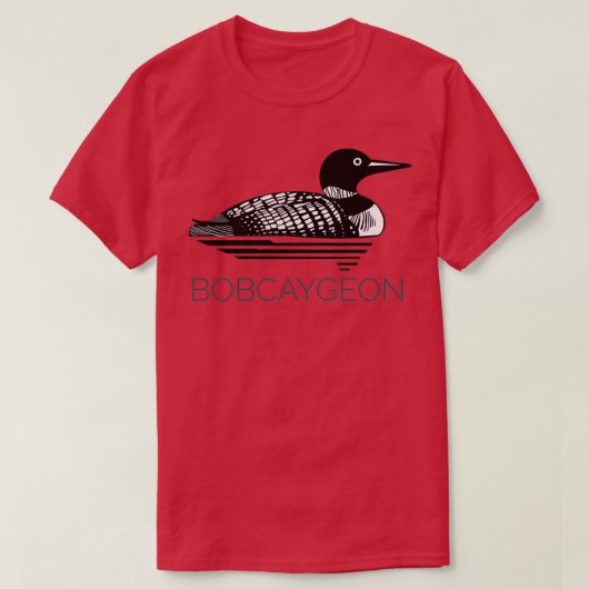 Bobcaygeon Loon T-Shirt (Design vorne)