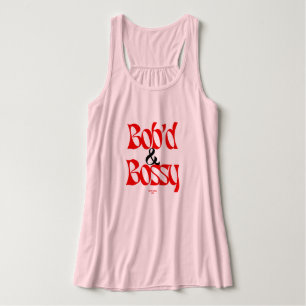 Bob'd & Bossy Cute Bob Frisur Maßgeschneidertes T- Tank Top