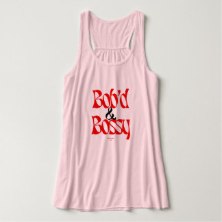Bob'd & Bossy Cute Bob Frisur Maßgeschneidertes T- Tank Top
