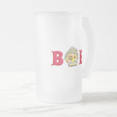 Bobe Mattglas Bierglas (VorderseiteRechts)