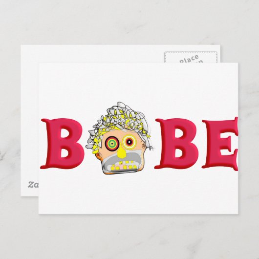Bobe Postkarte (Vorne/Hinten)