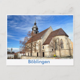 Böblingen, Stadtkirche Postkarte