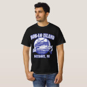 Boblo Island, Detroit Michigan (Vintager Look) T-Shirt (Vorne ganz)