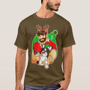 Bobo Bear - Adam Likes Frenchies - Weihnachten T-Shirt
