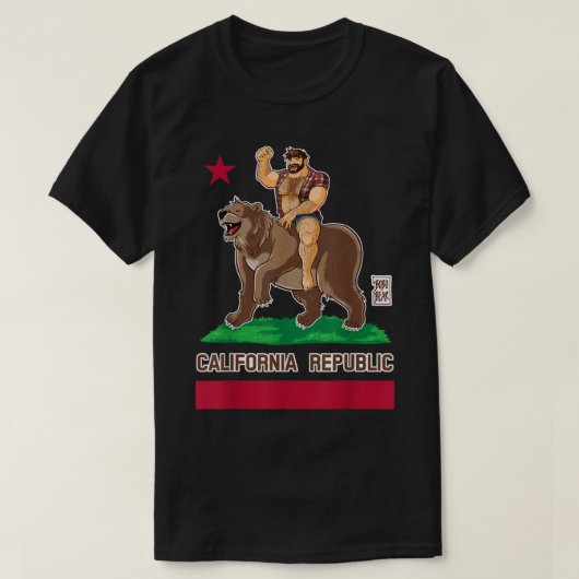 Bobo Bear - California Bears T-Shirt (Design vorne)