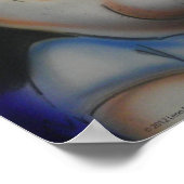 Bobo Bigfoot Karikatur Poster (Ecke)