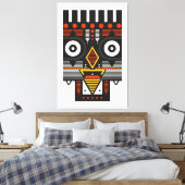 Bobo Bwa Mask Leinwanddruck (Insitu (Schlafzimmer))