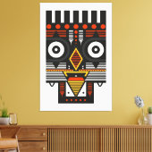 Bobo Bwa Mask Leinwanddruck (Insitu (Wohnzimmer))