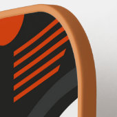 Bobo Bwa Tribal Art Pickleball Schläger (Linke Seite)