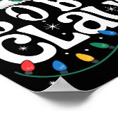 Bobo Claus Funny Xmas Christmas Grandma Holiday St Poster (Ecke)