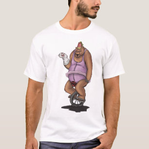 Bobo der Unicycle-Bär T-Shirt