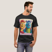 "Bobo und Zippy: Helle Freunde in einer Monsterwel T-Shirt (Vorne ganz)