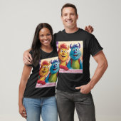 "Bobo und Zippy: Helle Freunde in einer Monsterwel T-Shirt (Unisex)