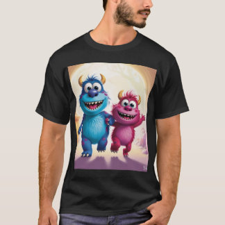 Bobo und Zippy: Helle Freunde in einer Monsterwelt T-Shirt